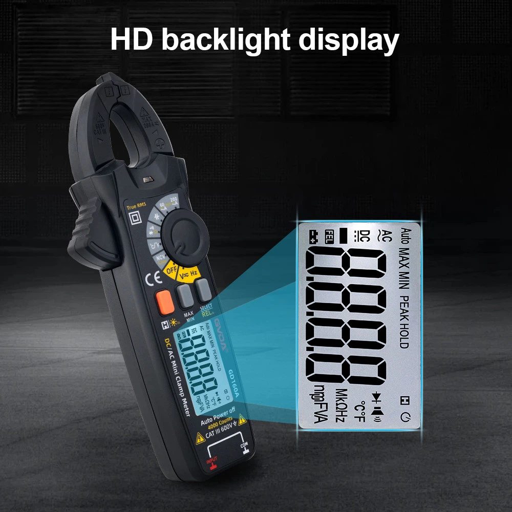 -6 Auto range clamp meter -6 Auto range clamp meter