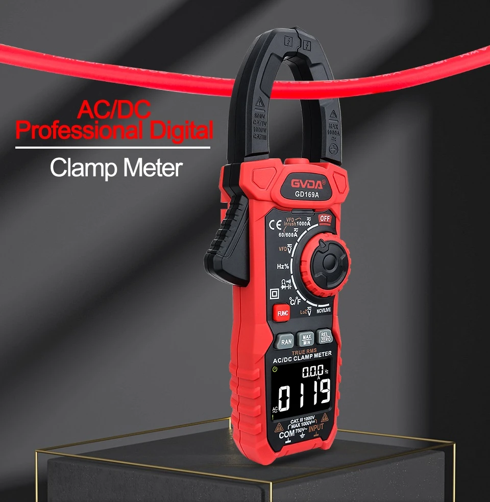 1. Digital AC DC Clamp meter