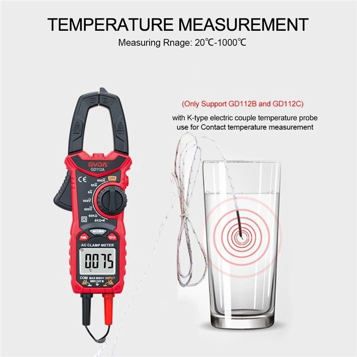 3. Auto range clamp meter