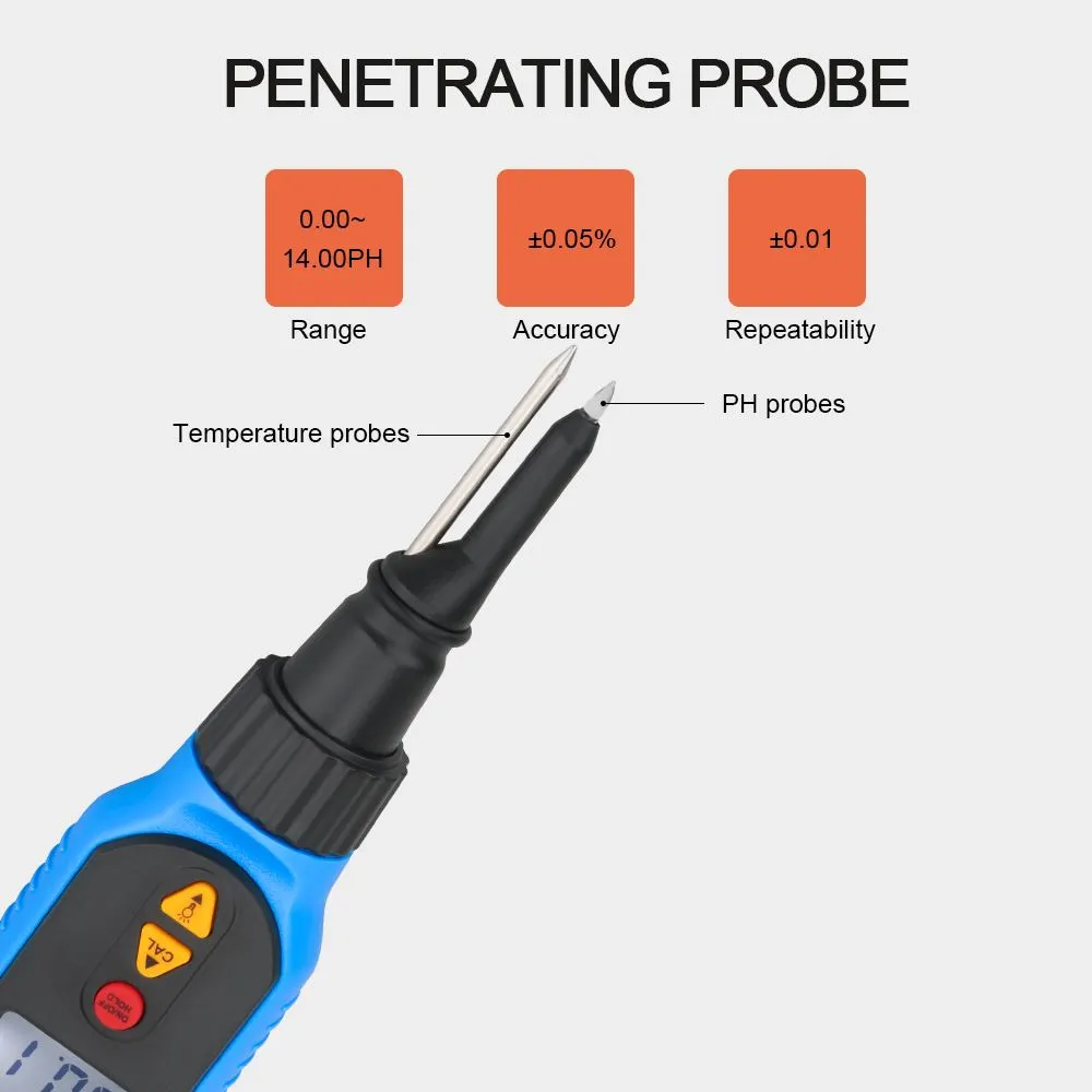 Manutenção e precauções da sonda de pH