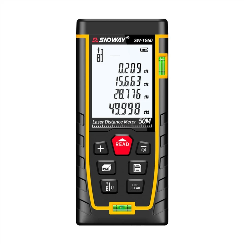 Medidor de distância a laser 50m