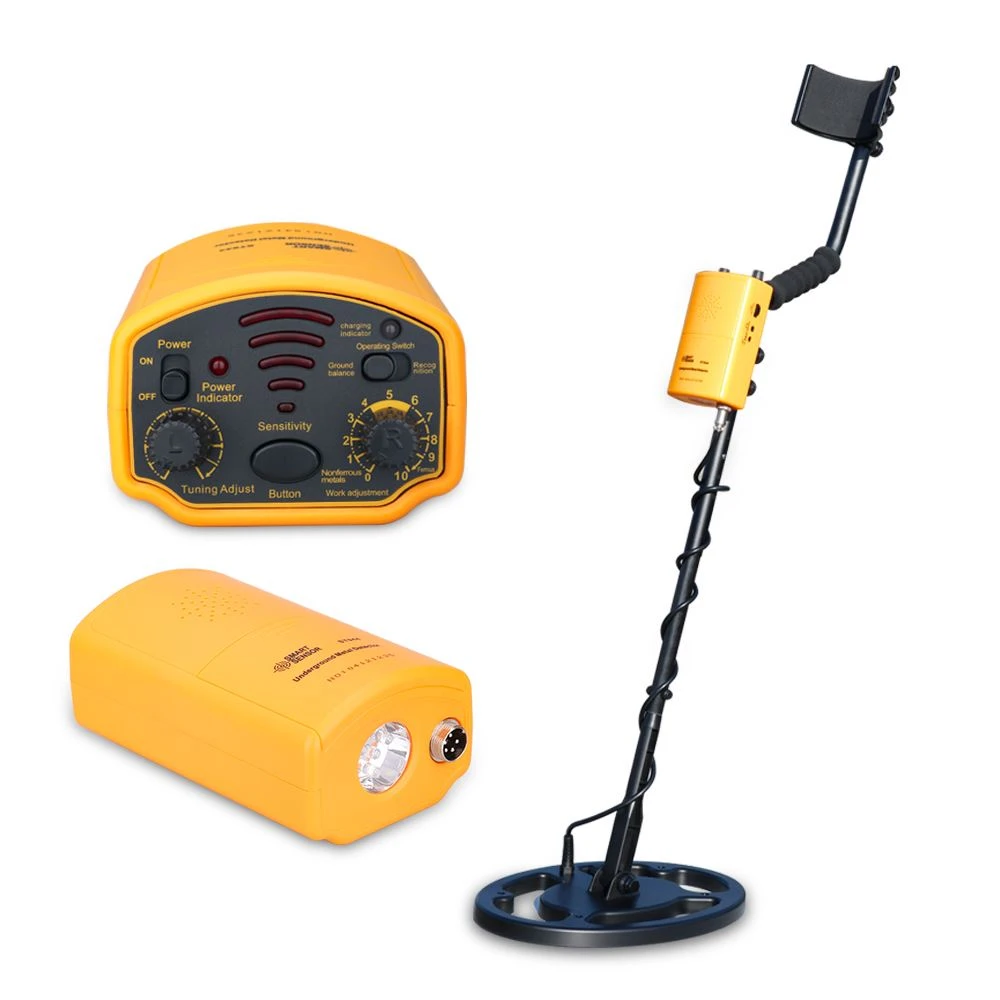 Instalação de bateria para detector de metal subterrâneo