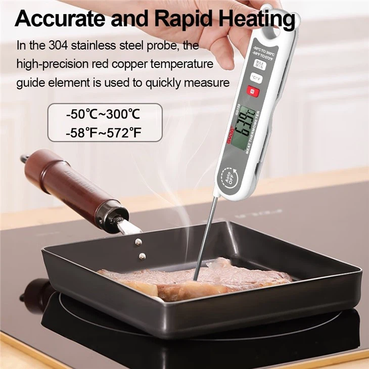 Instant Read Digital Meat Thermometer For Cooking