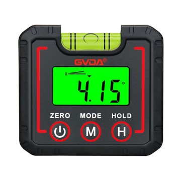 Calibração do usuário para GVDA GD450M Medidor de ângulo de nível digital 360...