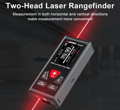 2023 Nova Chegada Medidor de Distância a Laser Bilateral Fita Laser Bidirecio...