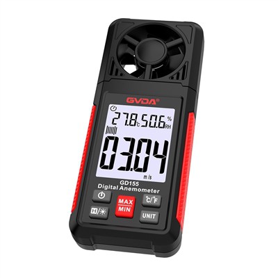 Instruções sobre como medir o anemômetro