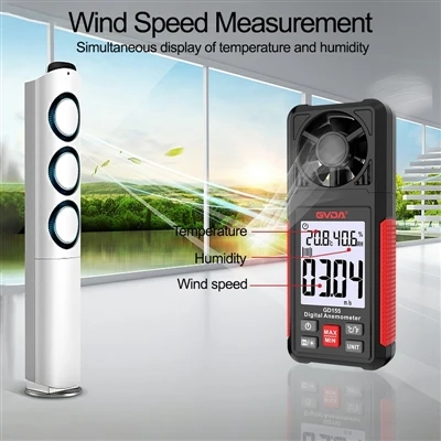 Apresente o princípio de funcionamento de um anemômetro